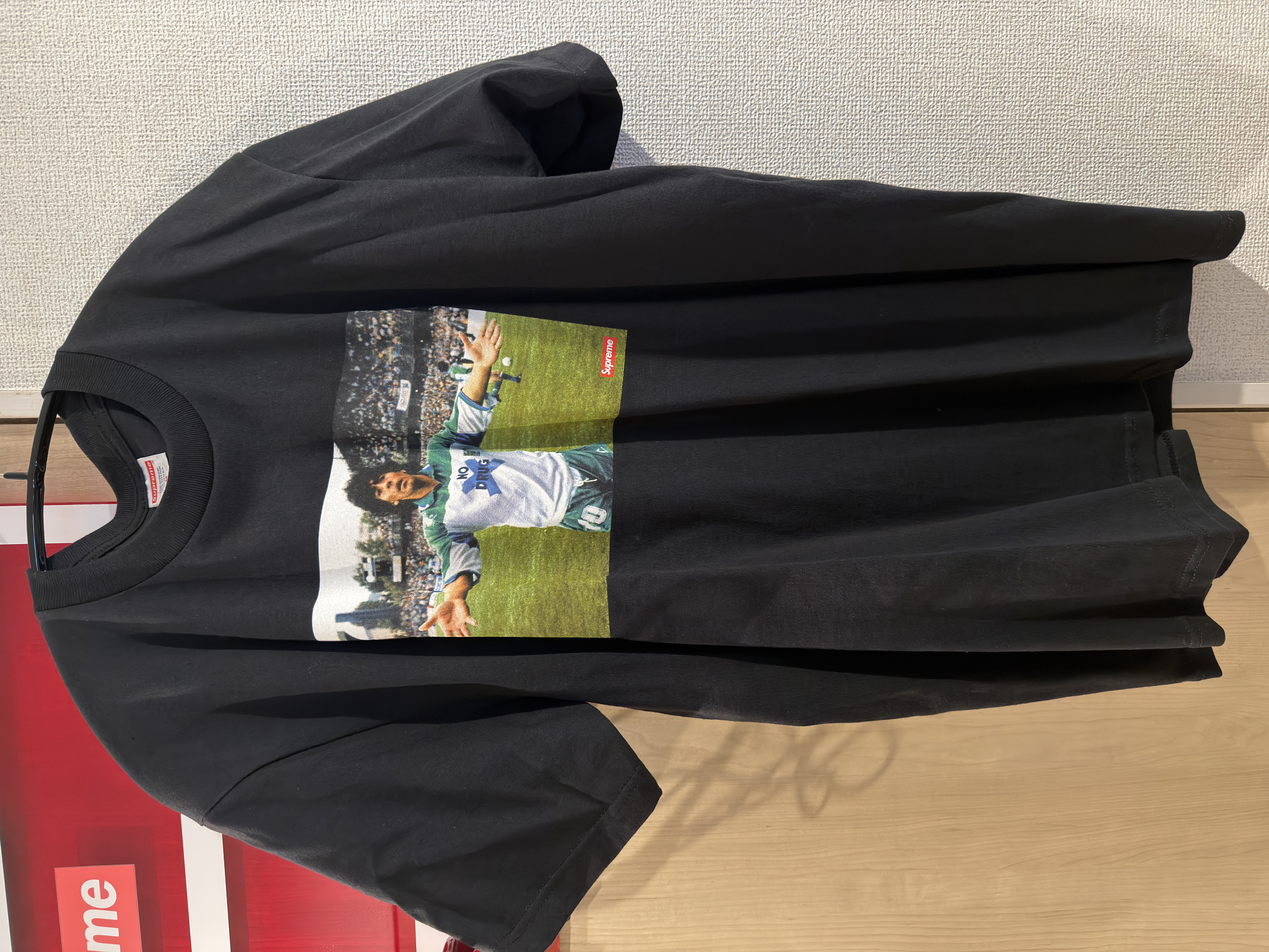Supreme Maradona Tee "Black"