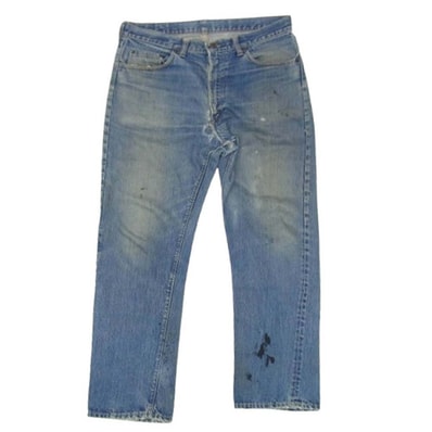 Levi's リーバイス デニムパンツ ヴィンテージ オリジナル 60s 505 BIGE 42TALON ボタン裏刻印8 デニム パンツ【中古】