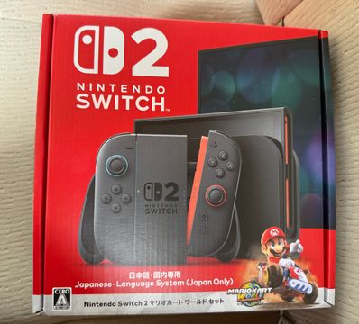 Nintendo Switch 2 Japanese Language System (Japan Only) Mario Kart World Set