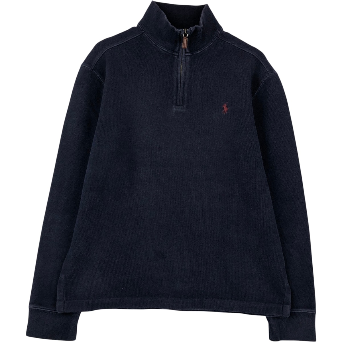 古着 ラルフローレン Ralph Lauren POLO by Ralph Lauren ハーフジップスウェットシャツ トレーナー メンズM相当/eaa647555