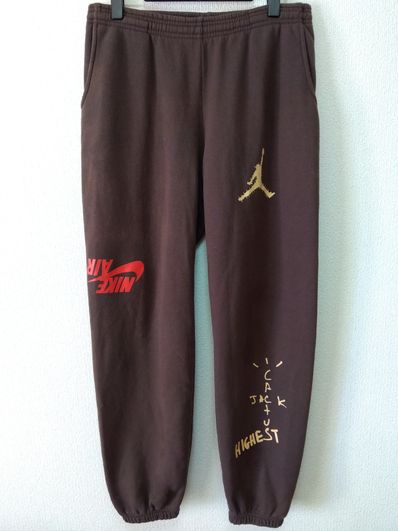 Air Jordan x Travis Cactus Jack Highest Sweatpant "Brown"