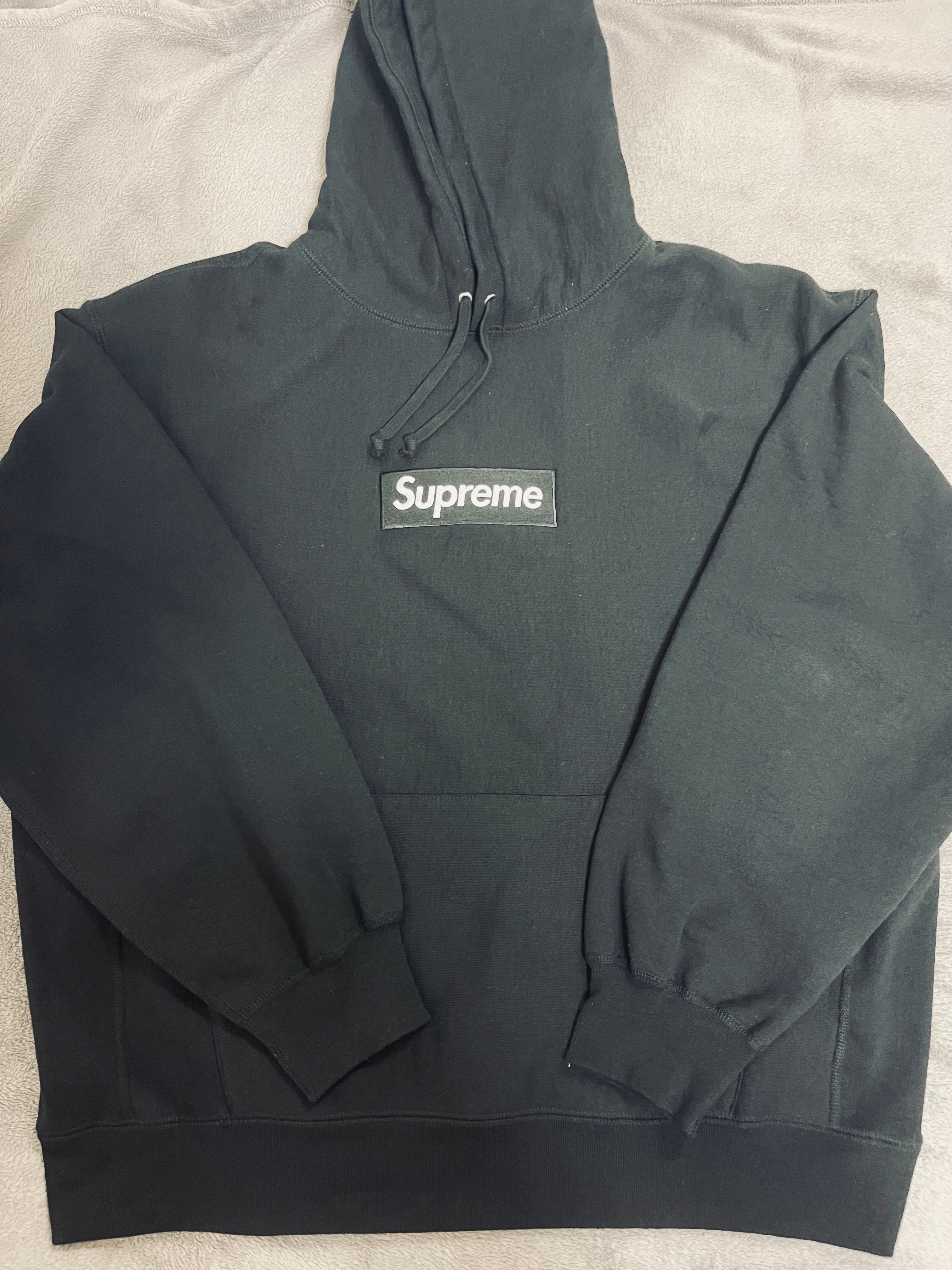 Supreme Box Logo Hooded Sweatshirt "Black" (23FW)