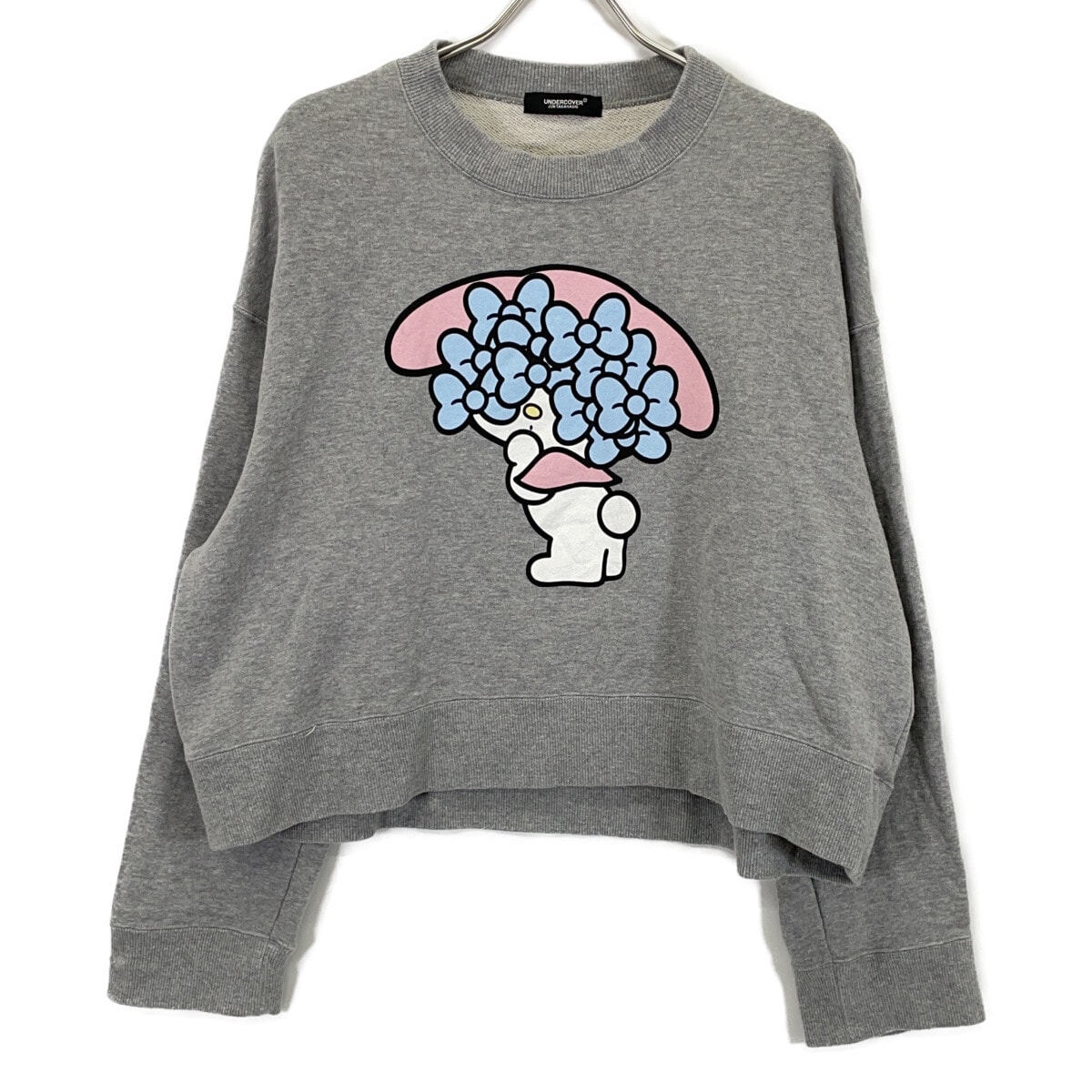 アンダーカバー UC2E8807 グレー RIBON MY MELODY PRINT スウェット 2