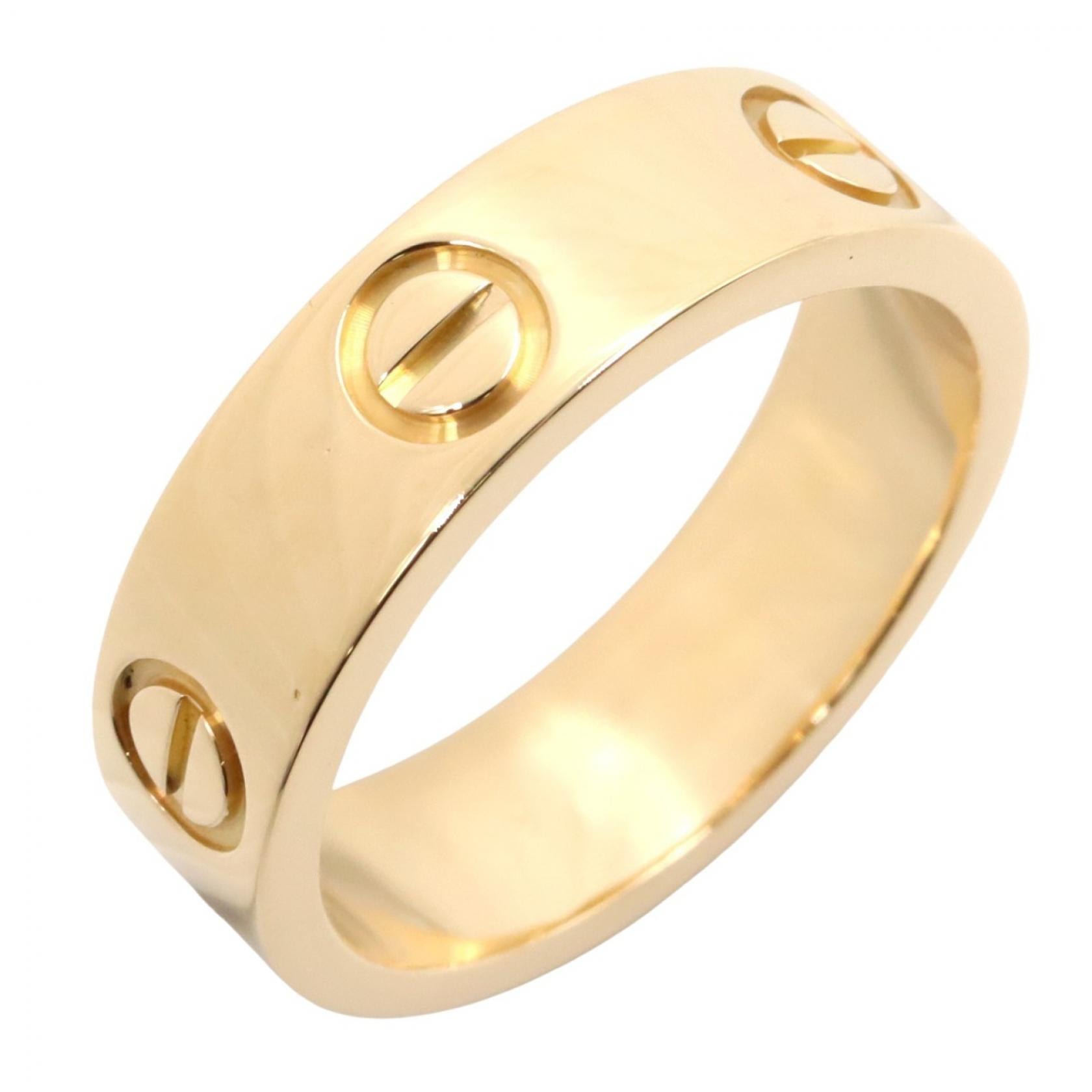 カルティエ CARTIER ラブリング リング・指輪 ジュエリー K18(イエローゴールド) レディース ゴールド系 B4084600 【中古】
