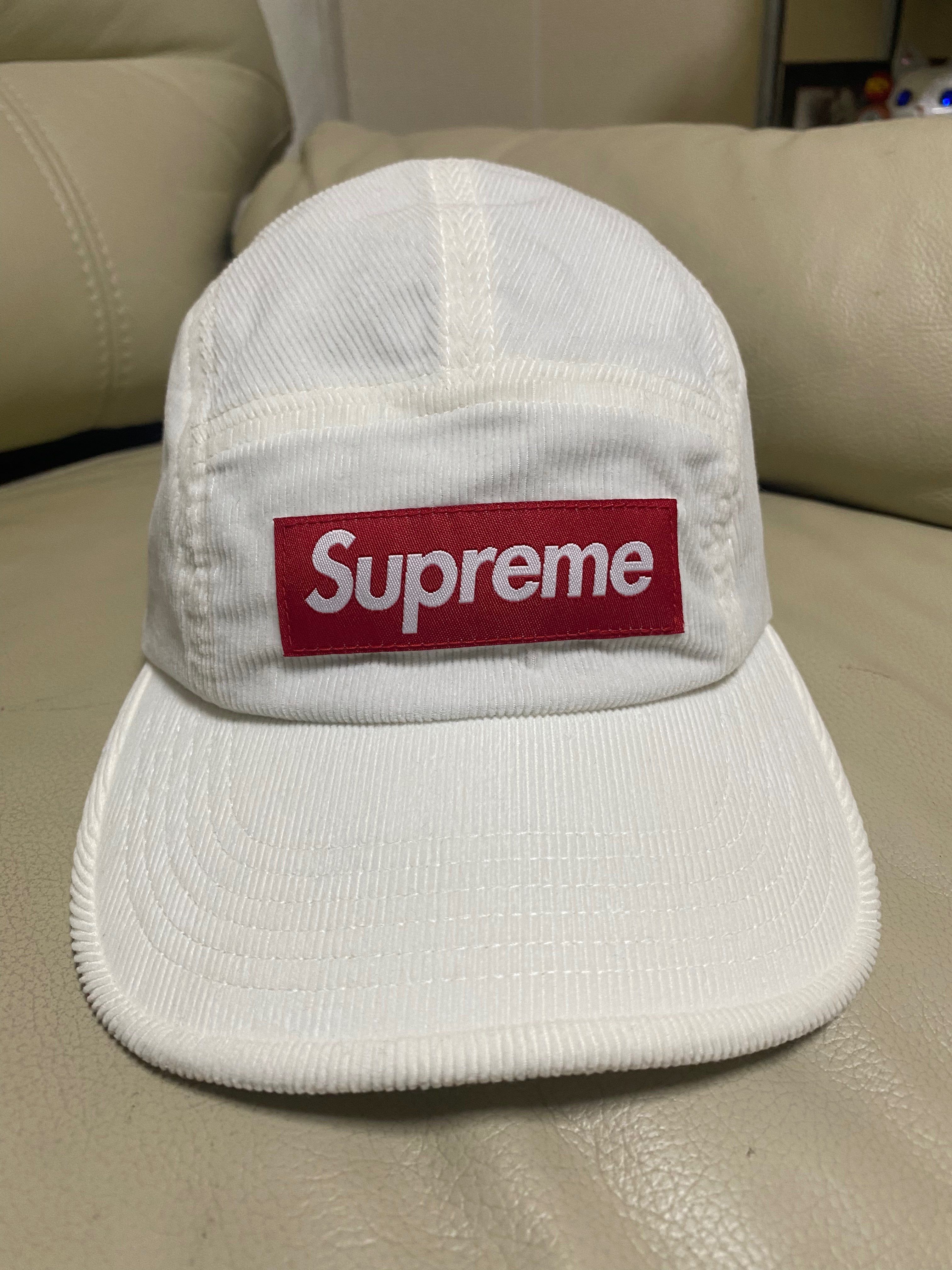 Supreme GORE-TEX Corduroy Camp Cap "White"