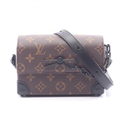 ルイ・ヴィトン LOUIS VUITTON スティーマー ウェアラブル ウォレット ショルダーバッグ バッグ PVCコーティングキャンバス レザー モノグラム・マカサー メンズ ブラウン系 / ブラック系 M83613 【中古】