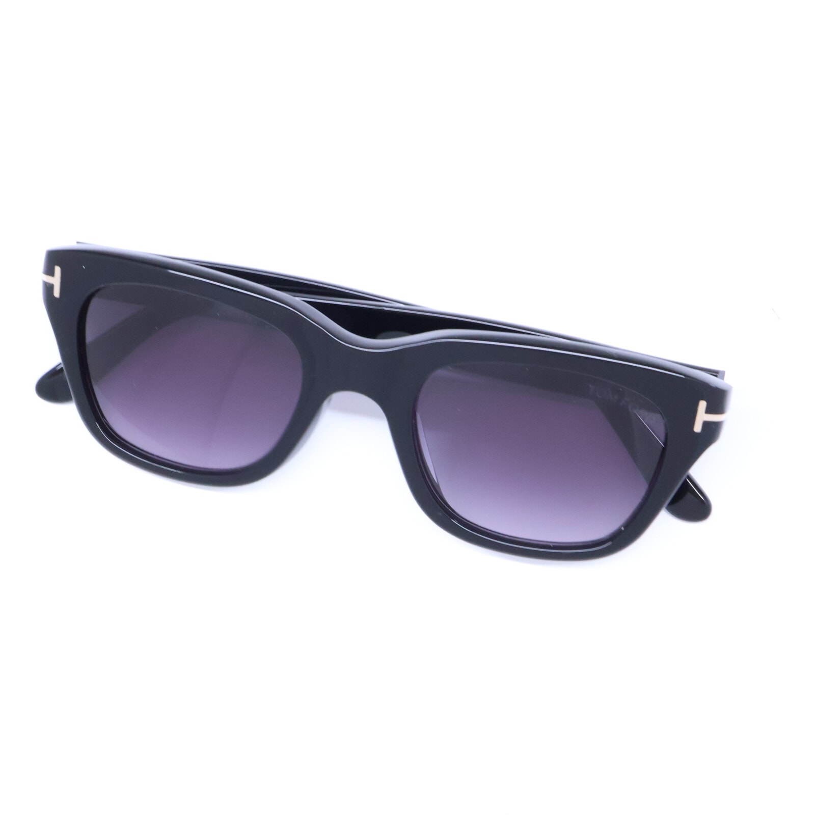 トムフォード 【美品】TF237-F 01B Snowdon スノードン アジアンフィット ウェリントンシェイプ 51□21 145
