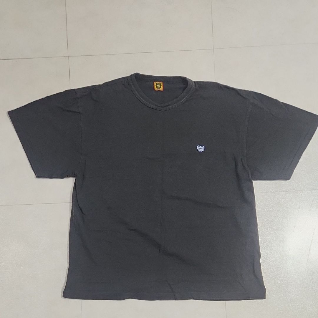 HUMAN MADE Heart Badge T-Shirt "Black"