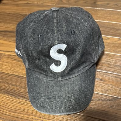 Supreme Kevlar Denim S Logo 6-Panel "Black"