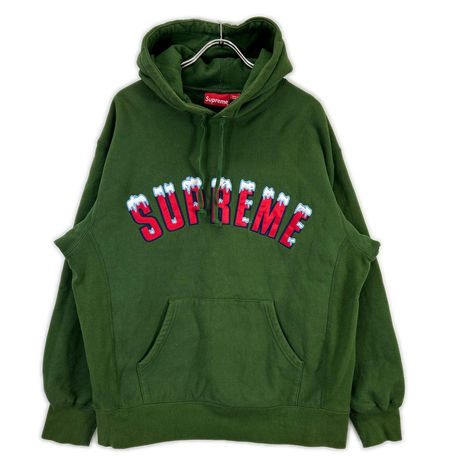シュプリーム 20AW Icy Arc Hooded Sweatshirt L