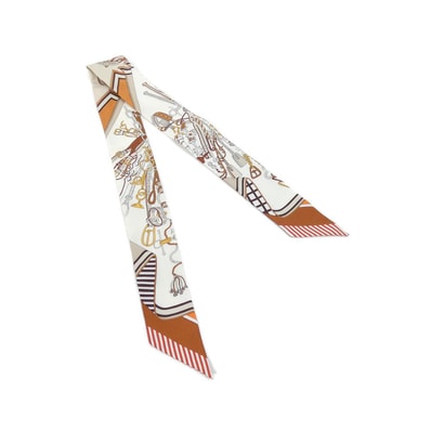 エルメス BOUQUETS SELLIER ツイリー 062842S スカーフ