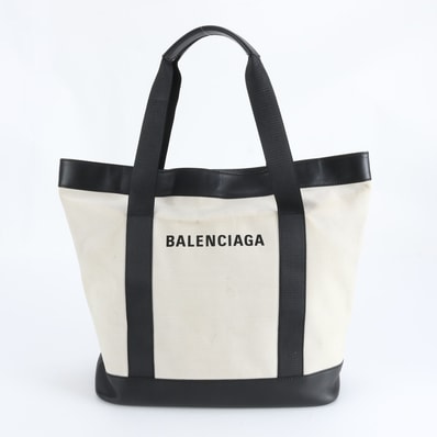 ■美品 バレンシアガ ネイビー 374767 トート バッグ