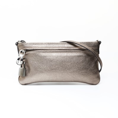 ロエベ LOEWE レザー ショルダーバッグ【中古】