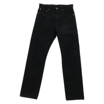 VISVIM ビズビム パンツ 24SS 012410500500 SOCIAL SCULPTURE 19 CMYK BLK OW ブラック デニム パンツ ブラック系 W32×L30【中古】