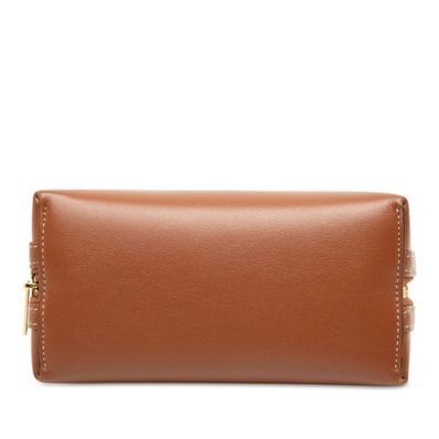 セリーヌ トリオンフ チェーン ショルダーバッグ ブラウン レザー レディース CELINE 中古