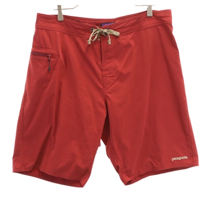 patagonia パタゴニア ボード ショートパンツ W36 レッド アウトドア
