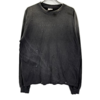 セントマイケル SM-HR1-0000-029 グレー LS TEE X USED加工 長袖Tシャツ XL