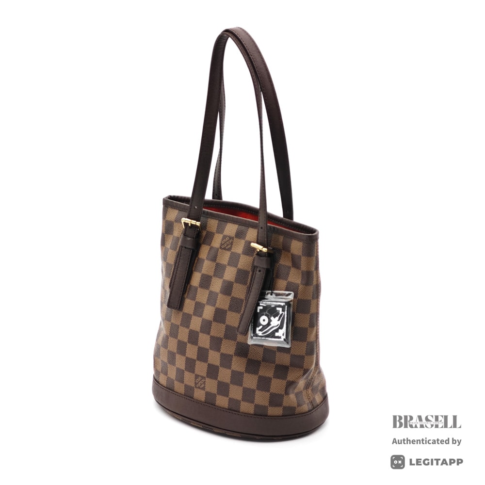 LOUIS VUITTON ルイ・ヴィトン マレ(Marais) ダミエ・エベヌ N42240 トートバッグ Damier Ebene Leather レディース