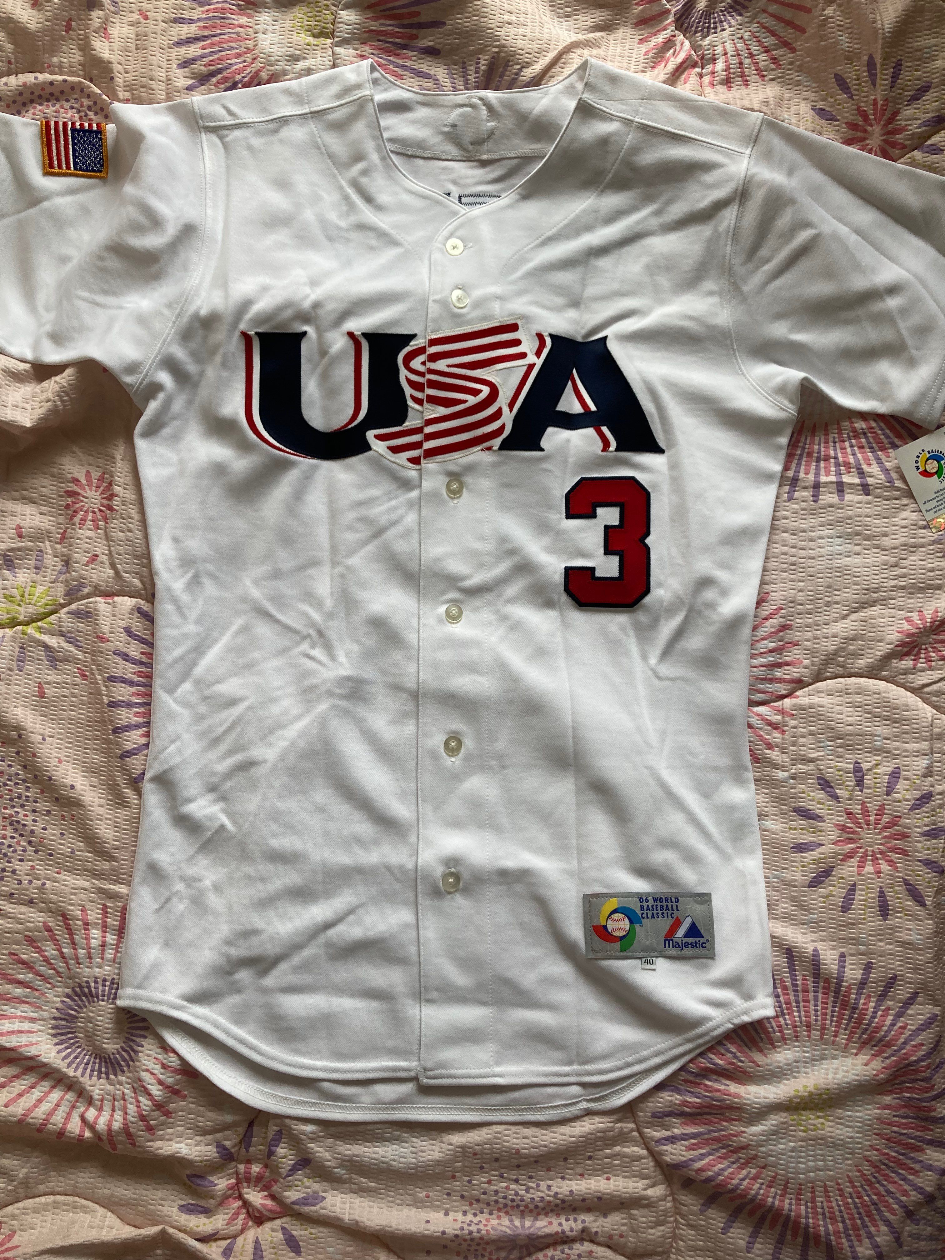 2006 wbc team usa ken griffey jr jerseys