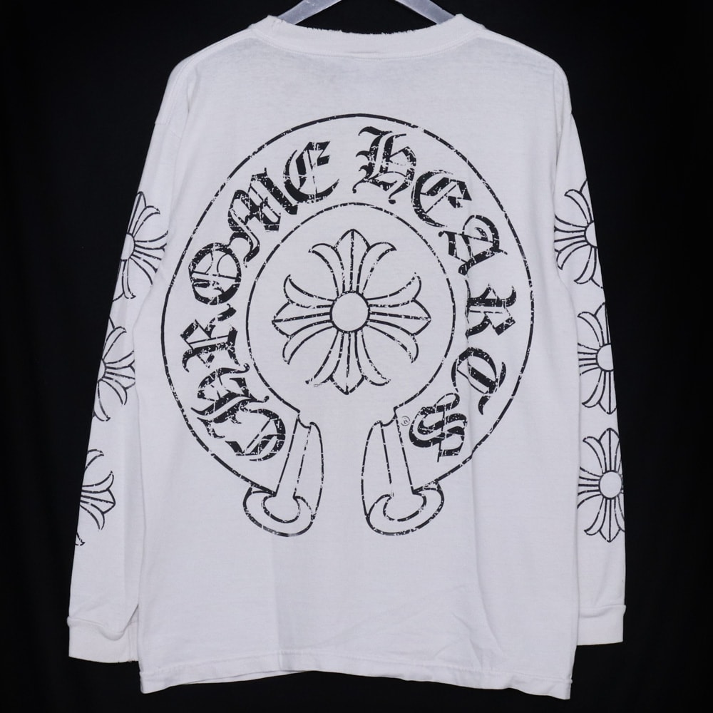 CHROME HEARTS オールド CHプラス ホースシュー ポケットロングスリーブTシャツ