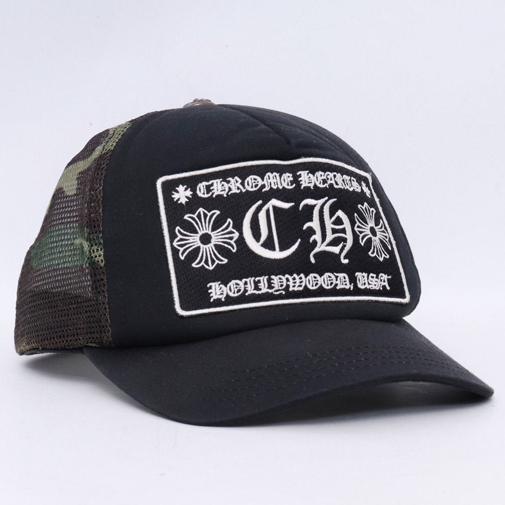 Chrome Hearts Trucker Cap CH "Black/Camo"