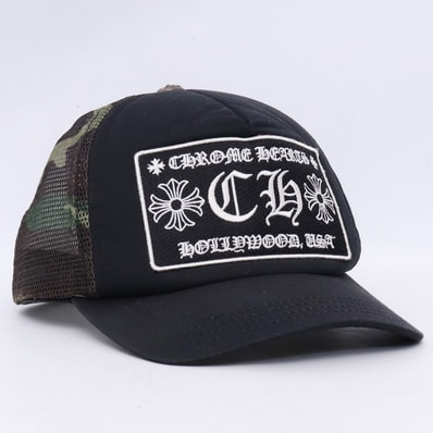 Chrome Hearts Trucker Cap CH "Black/Camo"