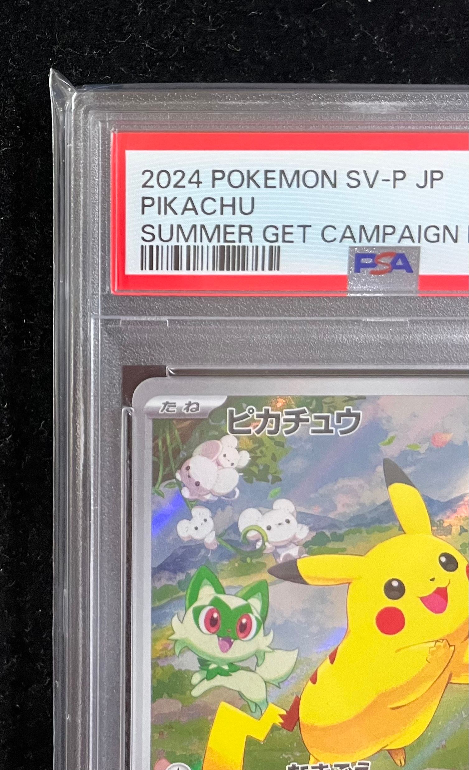 PSA 10]Pikachu P [SV-P 218](Promo Card Pack 