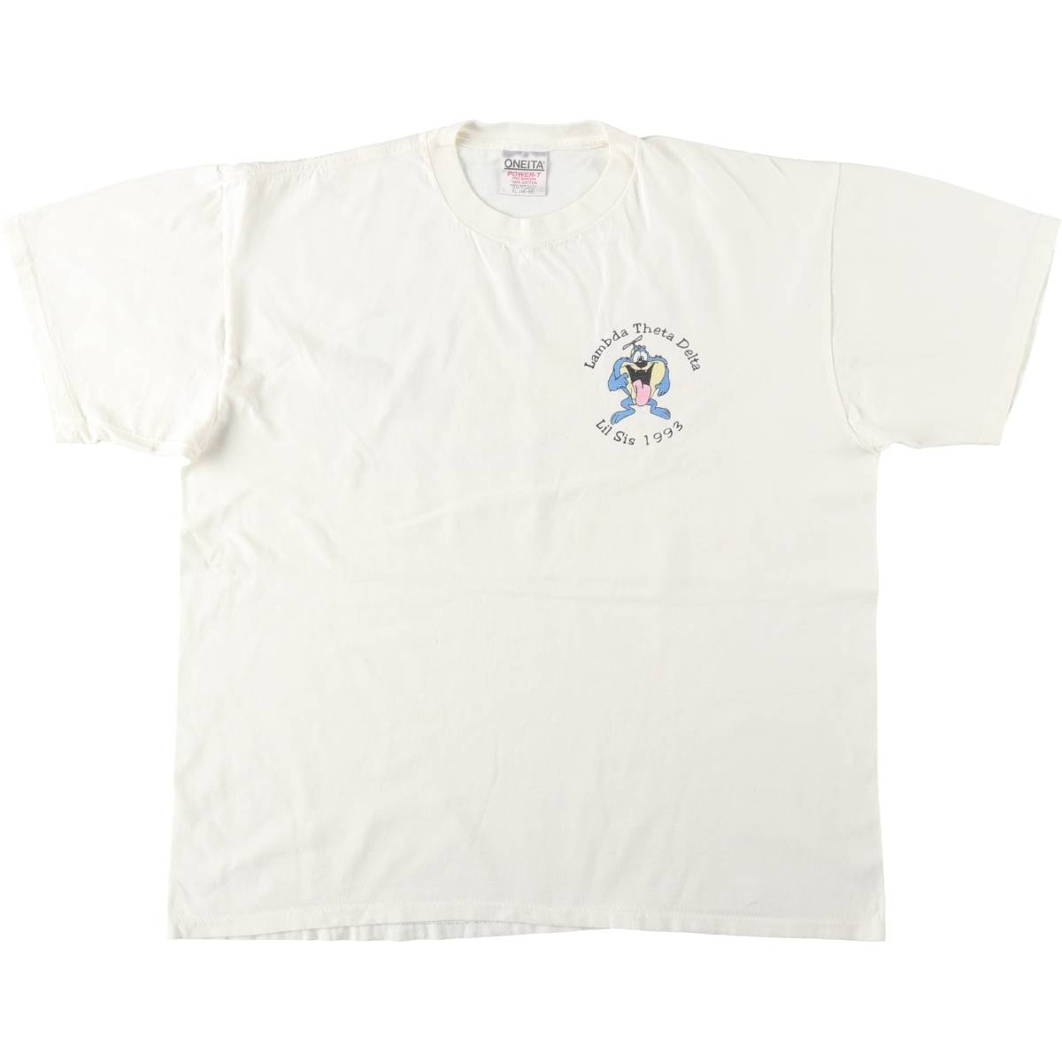 古着 90年代 オニータ ONEITA LOONEY TUNES ルーニーテューンズ タズマニアンデビル キャラクタープリントTシャツ メンズXL相当 ヴィンテージ/eaa633435
