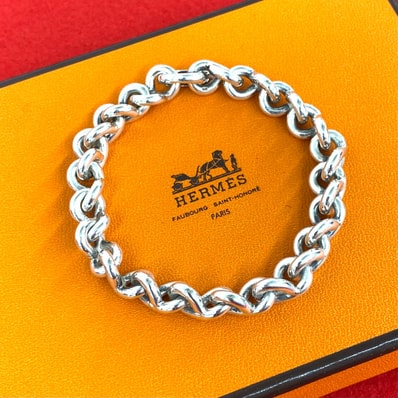 HERMES エルメス チェーン ブレスレット シルバー925 ブレスレット シルバー
28434