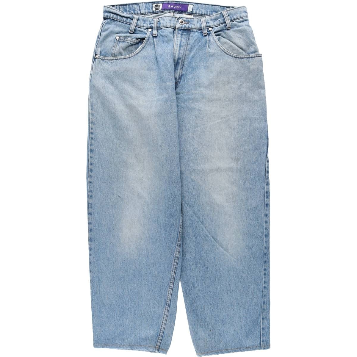 古着 90~00年代 リーバイス Levi's SILVER TAB シルバータブ BAGGY バギー テーパードデニムパンツ メンズw35相当 ヴィンテージ/eaa632310