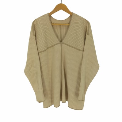 21SS DOUBLE FACE LINE KNIT ダブルフェイスラインニット【1131169859174】