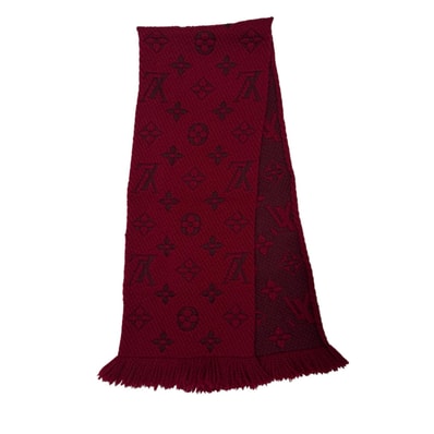 ルイ ヴィトン LOUIS VUITTON マフラー エシャルプ ロゴマニア M72432 レディース