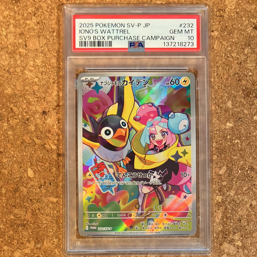 ナンジャモのカイデン P [SV-P 232](プロモーションカード「拡張パック バトルパートナーズ Box購入キャンペーン」)