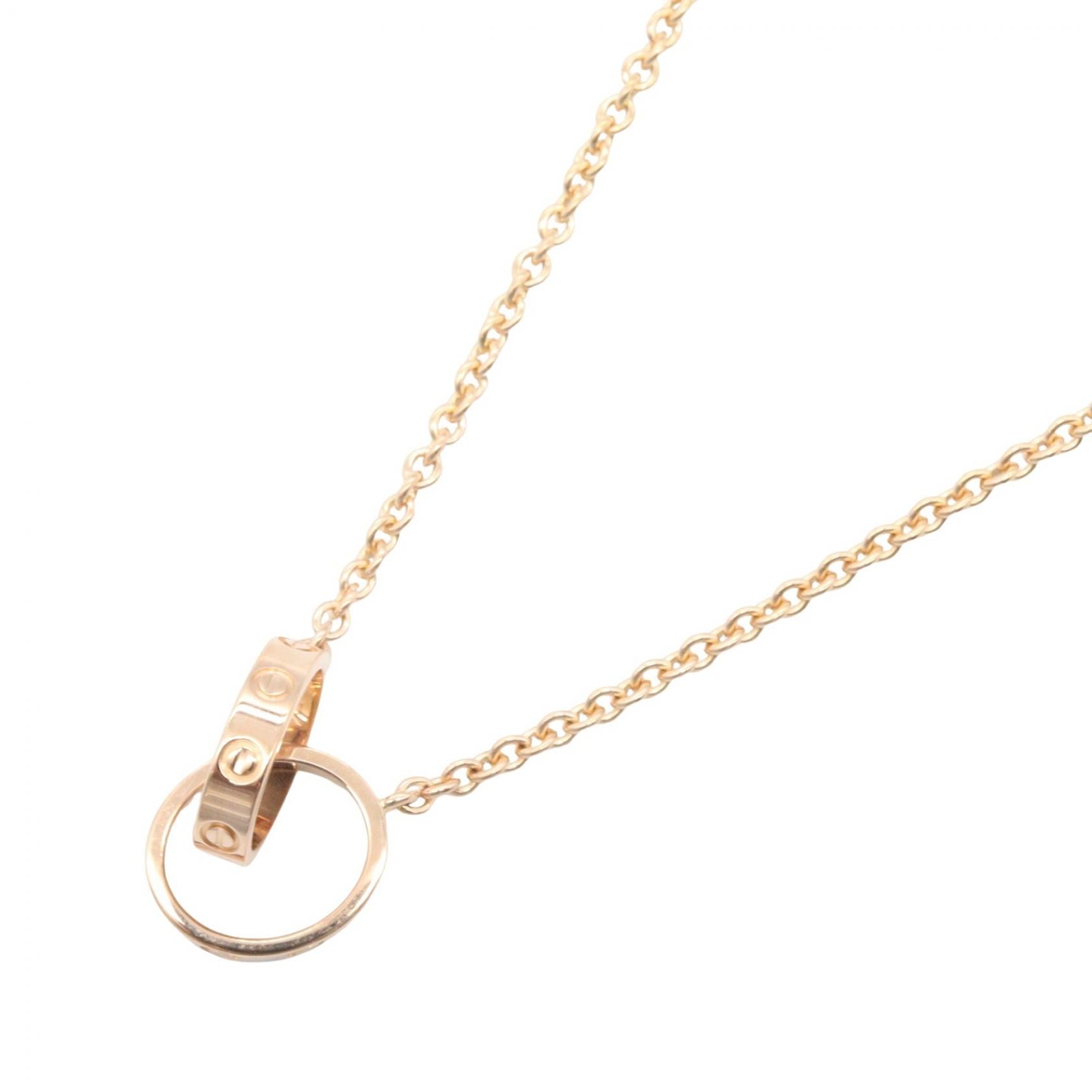 カルティエ CARTIER ベビーラブネックレス ネックレス ジュエリー K18PG(ピンクゴールド) レディース ゴールド系 B7212300 【中古】