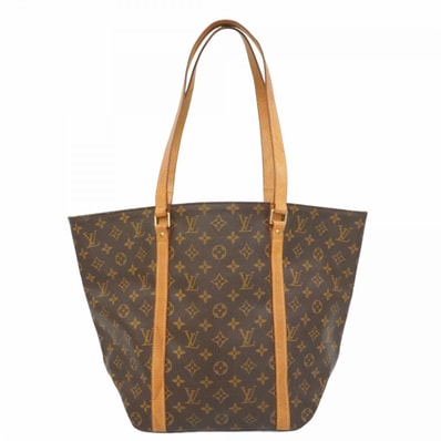 【6dd5054】ルイヴィトン ショルダーバッグ モノグラム サックショッピング M51108 ブラウン【中古】レディース