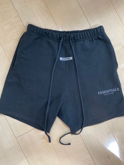 FEAR OF GOD ESSENTIALS Fleece Shorts "Black"