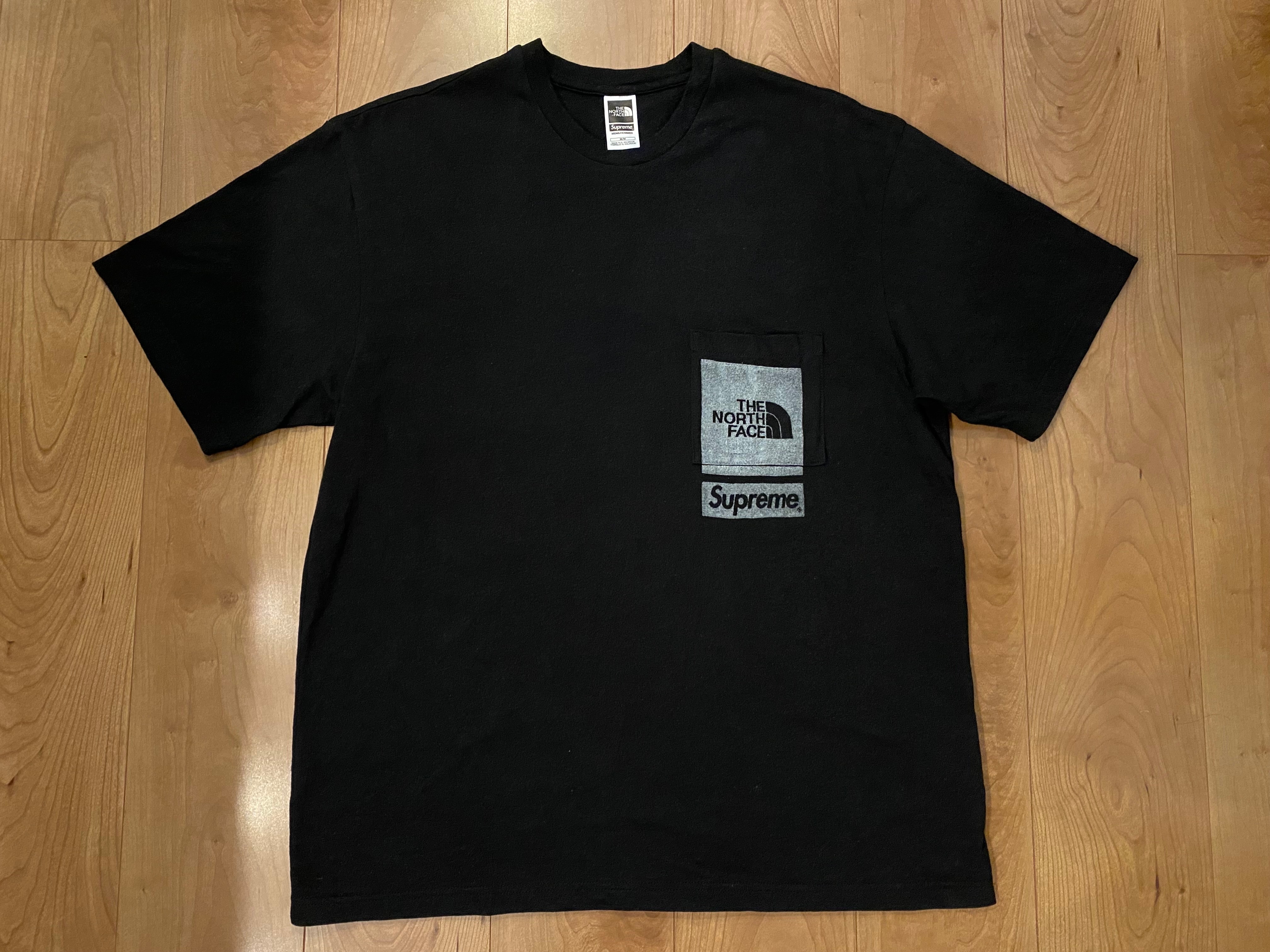 Supreme x The North Face Printed Pocket Tee "Black"