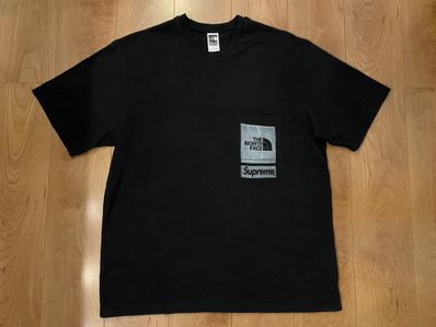 Supreme x The North Face Printed Pocket Tee "Black"
