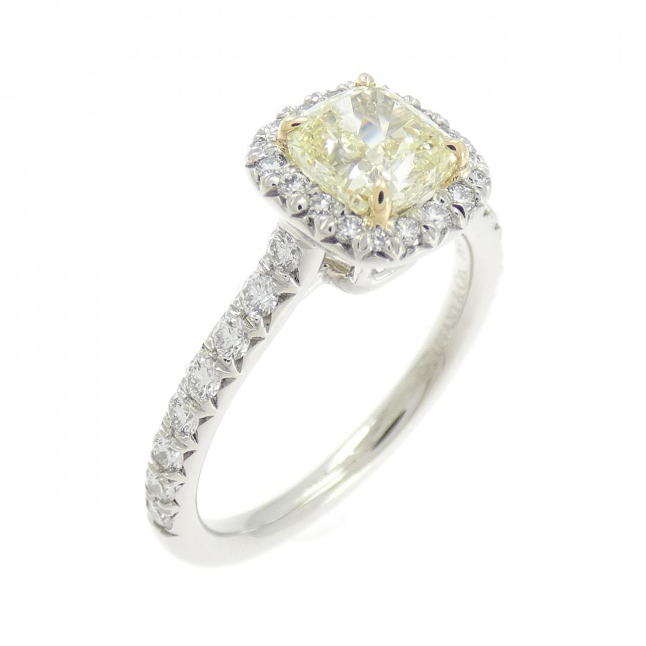 ティファニー ソレスト リング 0.79CT FY VS1