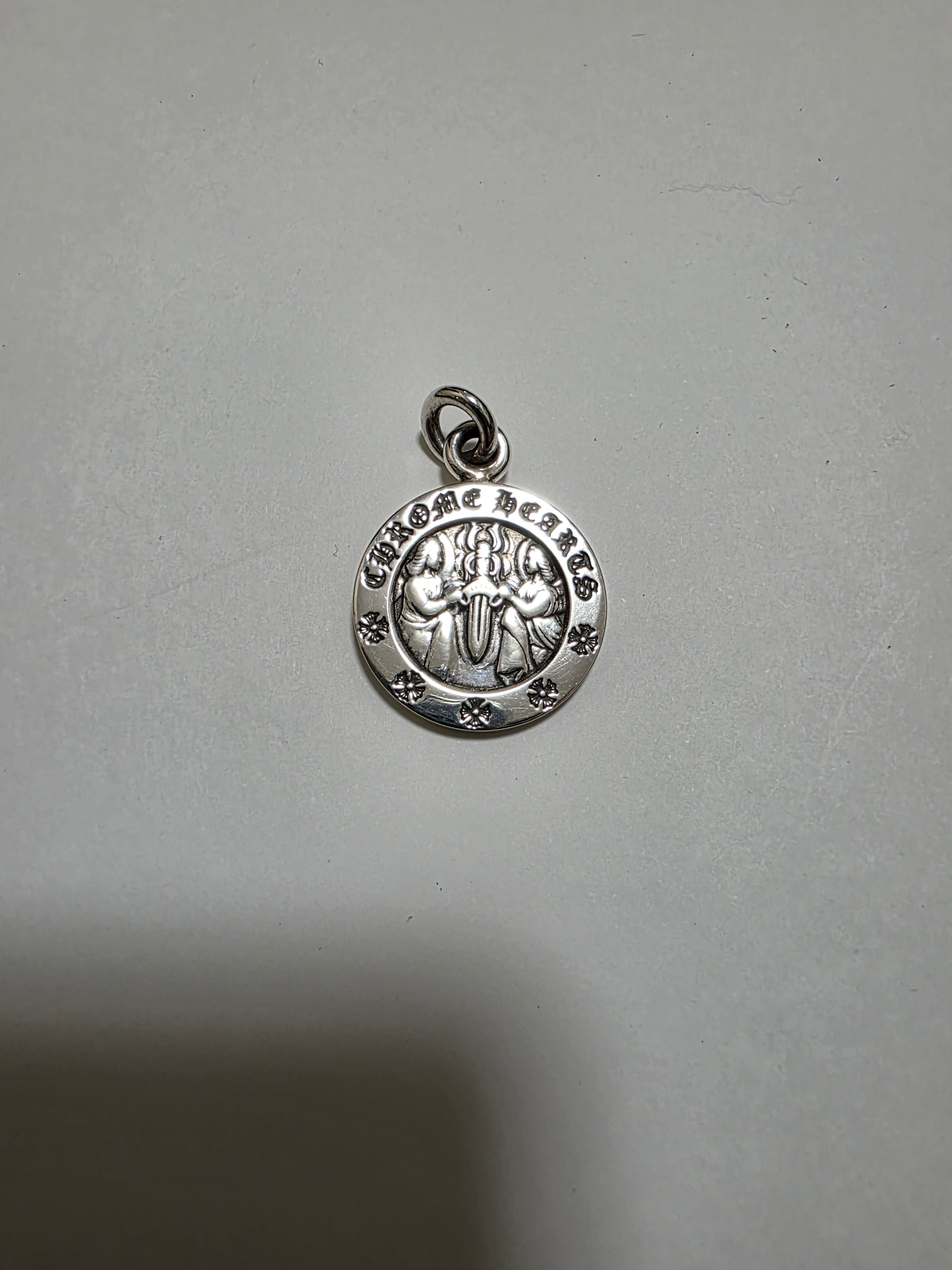 Chrome Hearts Angel Medal Charm "Silver"