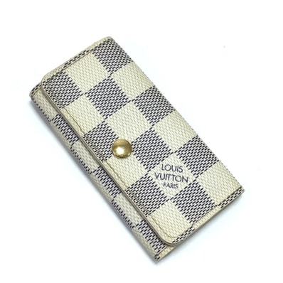 LOUIS VUITTON ルイヴィトン キーケース ダミエ・アズール ミュルティクレ4 N60020