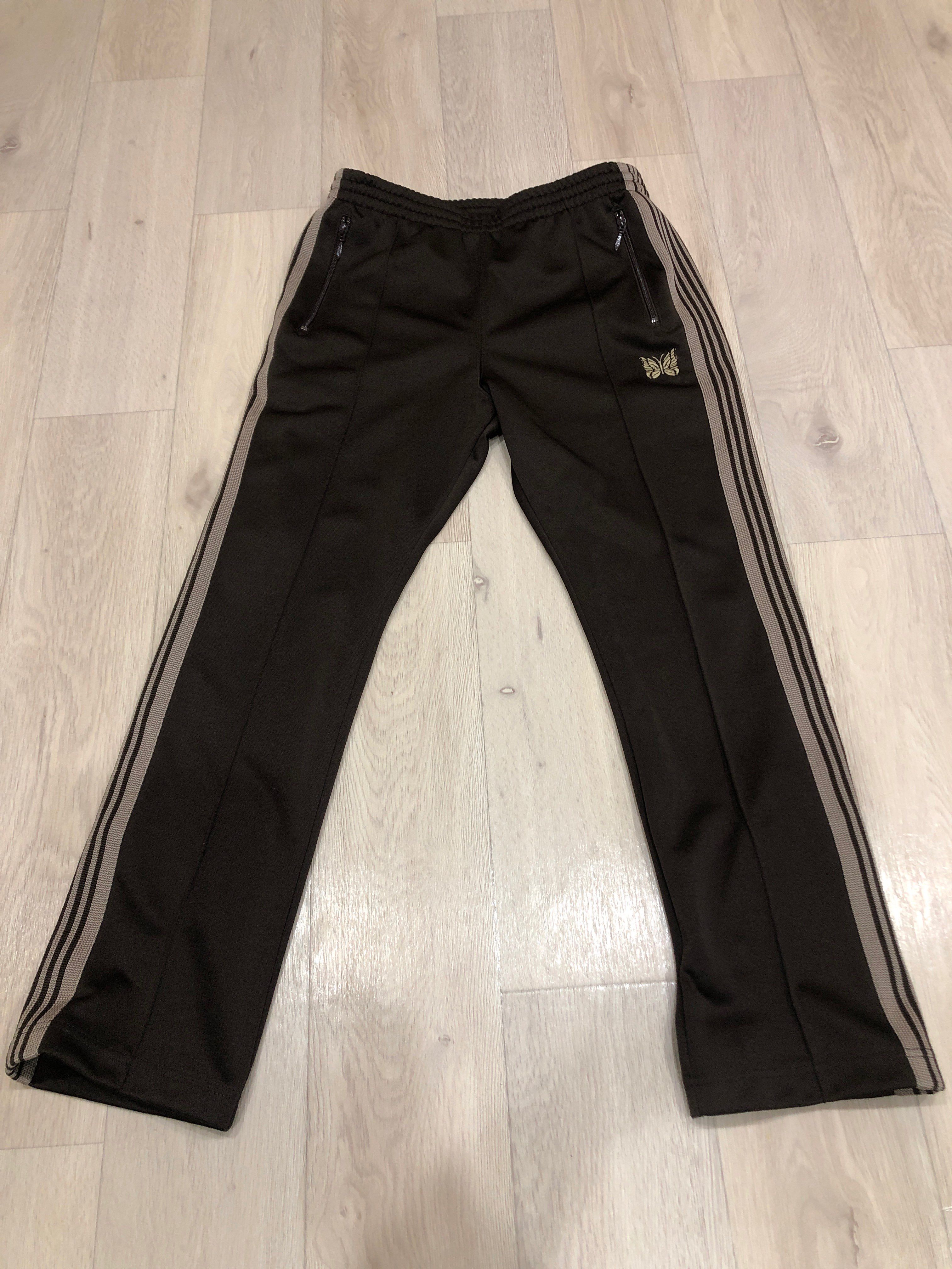 Needles TRACK PANT - POLY SMOOTH "Dark Green"