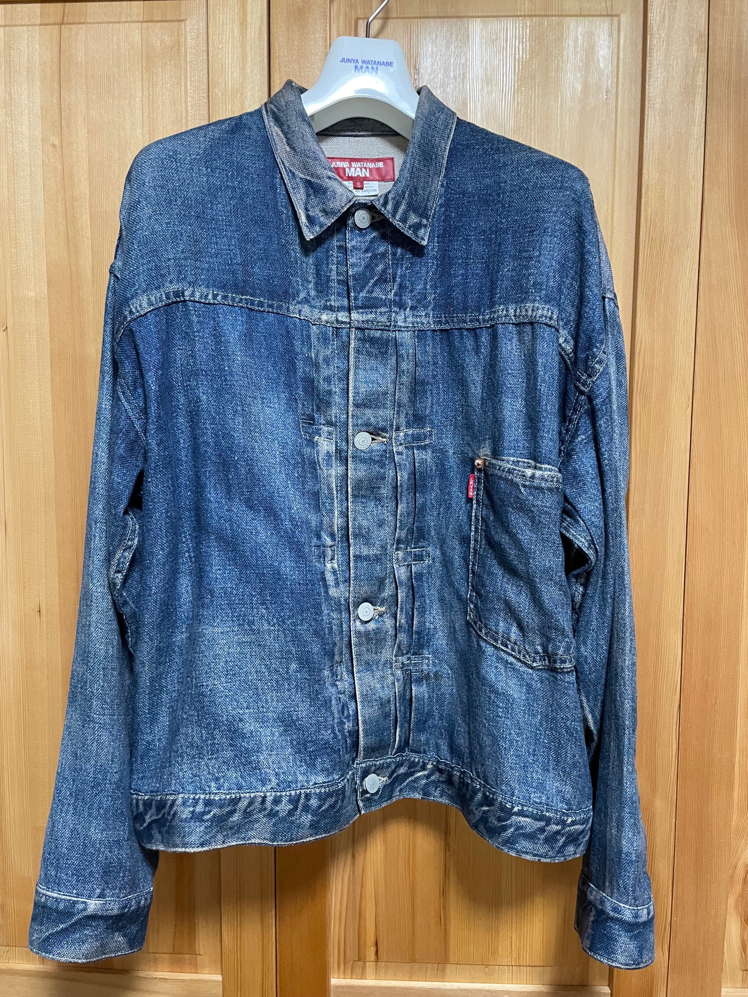 eYe JUNYA WATANABE MAN x Levi's x BerBerJin S506XX 1944 Transfer Printed Jacket "Indigo"