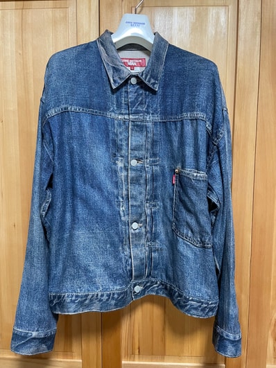 eYe JUNYA WATANABE MAN x Levi's x BerBerJin S506XX 1944 Transfer Printed Jacket "Indigo"