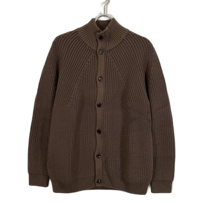 バトナー 【UNITED ARROWS別注】BN-21FM-063 ダークブラウン アゼボタンカーディガン 2