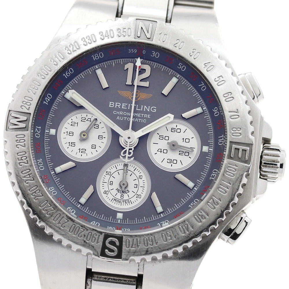 ブライトリング ハーキュリーズ クロノグラフ A39362 メンズ 【中古】