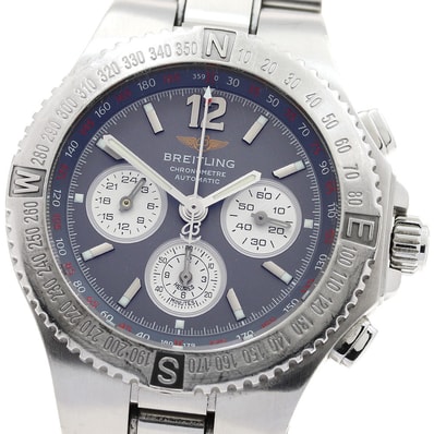 ブライトリング ハーキュリーズ クロノグラフ A39362 メンズ 【中古】