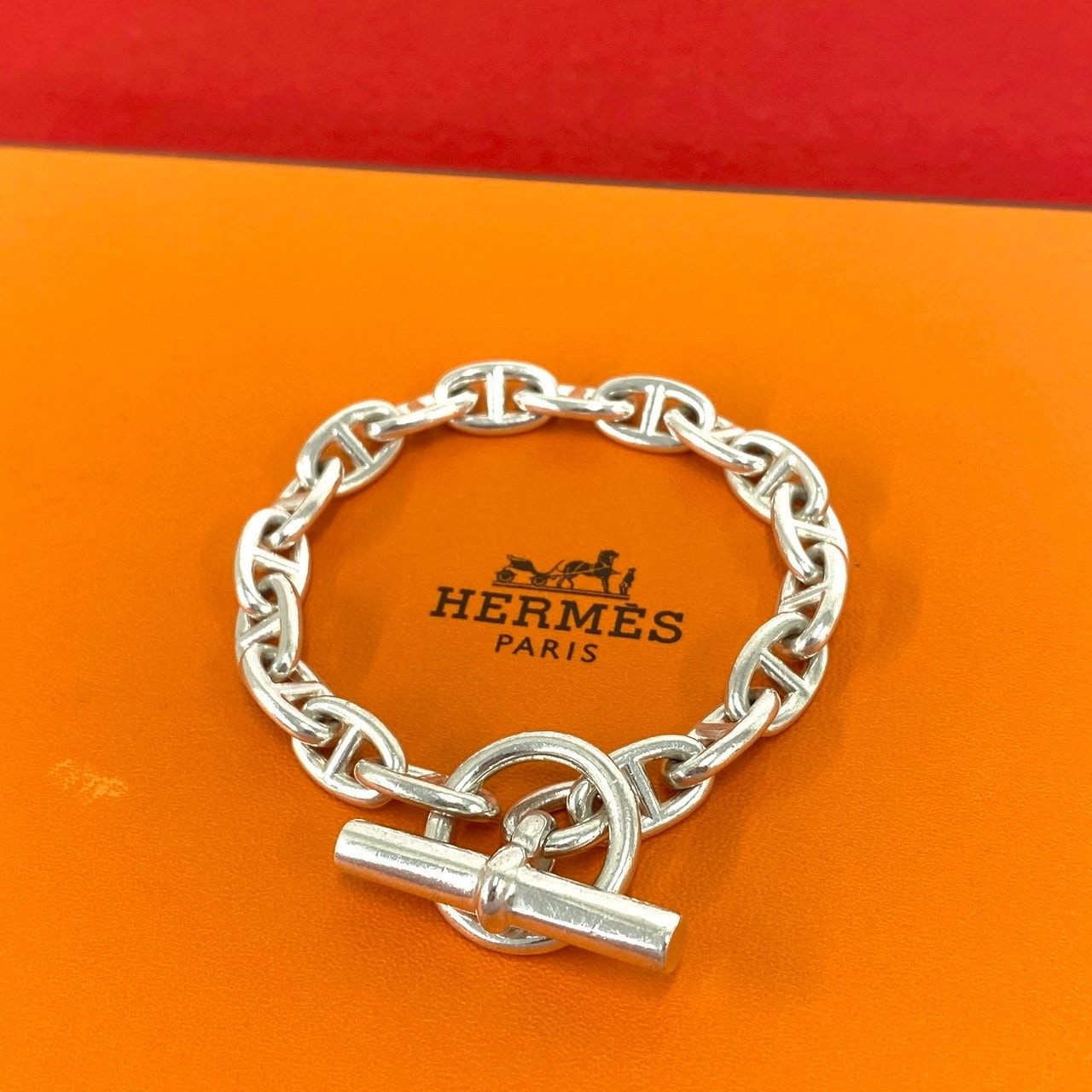 HERMES エルメス シェーヌダンクル PM 18コマ ブレスレット シルバー925 ブレスレット シルバー
36359