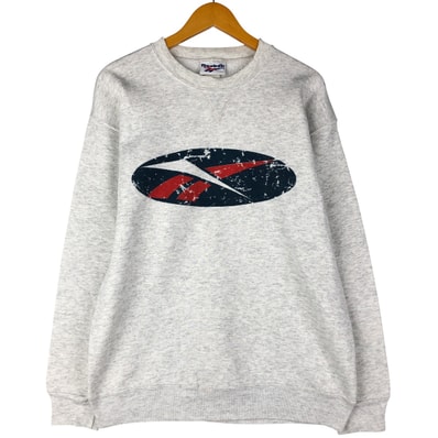 古着 90年代 リーボック Reebok ロゴスウェットシャツ トレーナー メンズL相当 ヴィンテージ/eaa482747