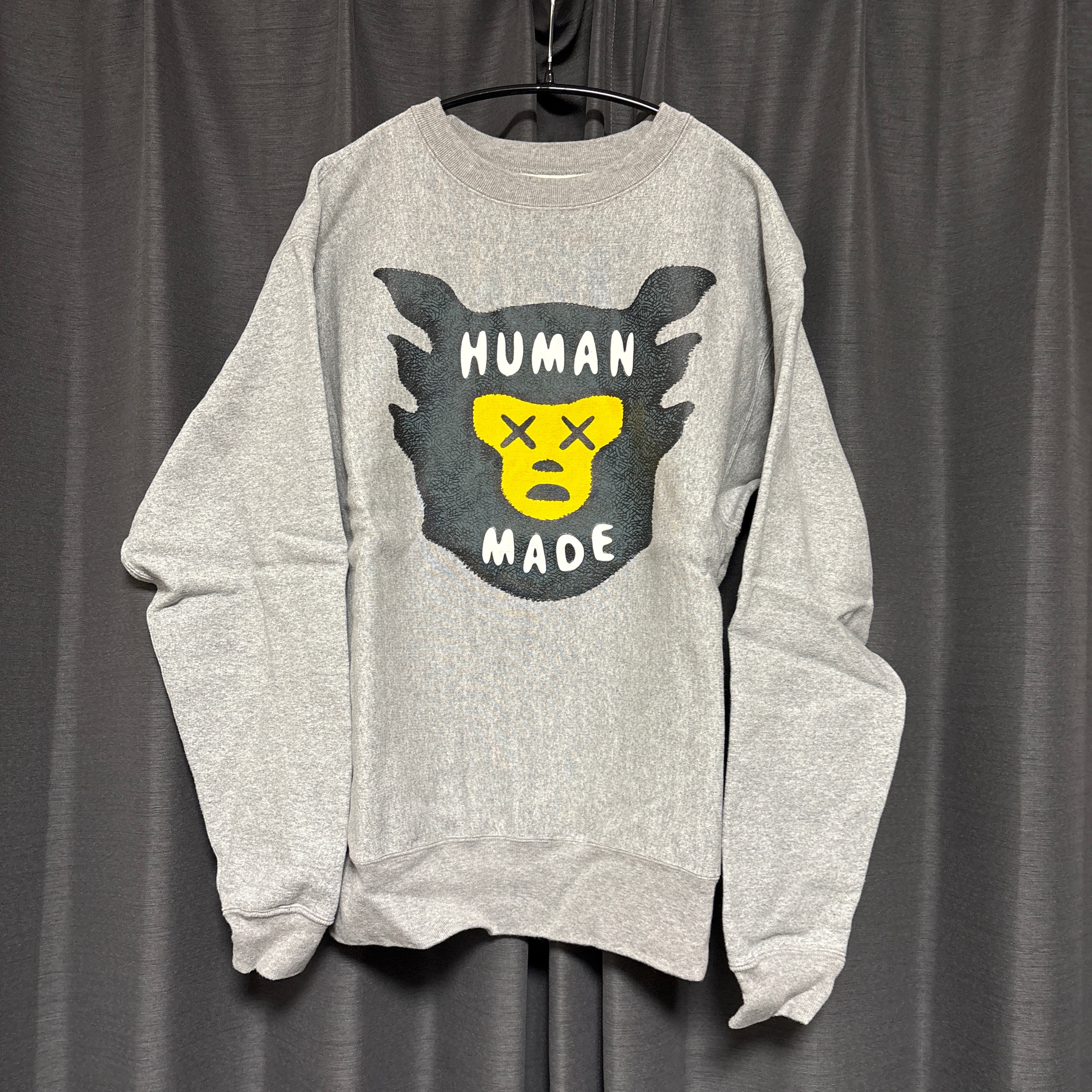 HUMAN MADE x KAWS SWEATSHIRT #1 "Grey"